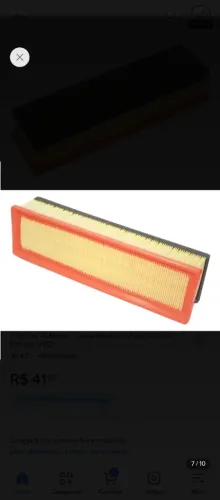 Filtro de ar pegeot passion XR 2012