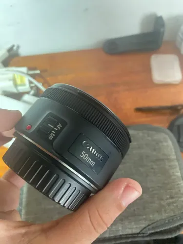 VENDO LENTE CANON 50mm f/1.8 STM