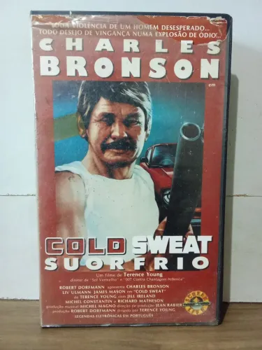 Vhs filme Charles Bronson Cold Sweat suor frio (legendado)