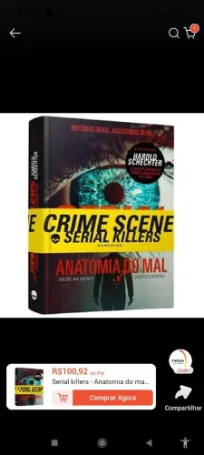 Livro anatomia do mal a história real de assassinos em série