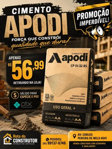 Cimento Atacado e Varejo