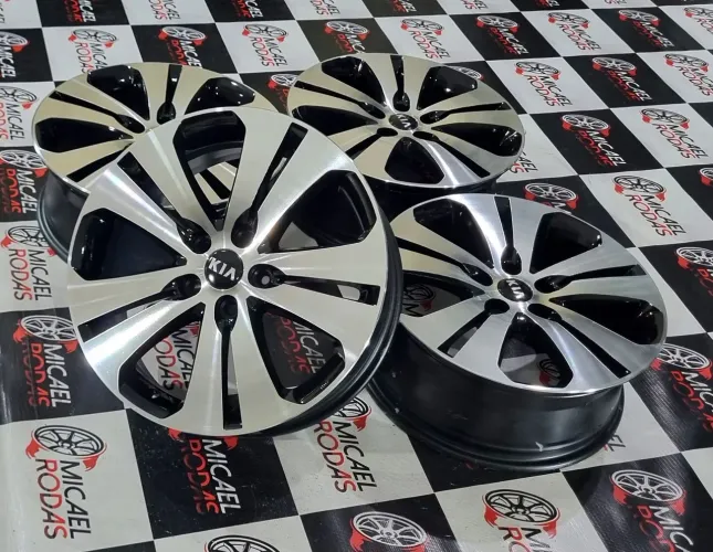 Jogo de rodas aro 18 kia Sportage cerato 5x114 Originais Zeradas