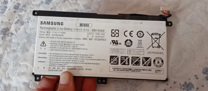 bateria para notebook samsung aa pbun3ab 11.4 v 3900mah