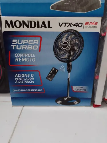 Ventilador Mondial controle remoto zerado lacrado novo na caixa