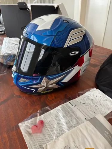 CAPACETE HJC CAPITÃO AMÉRICA