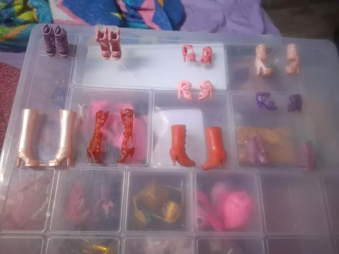 Sapatos Barbie, Monster High etc