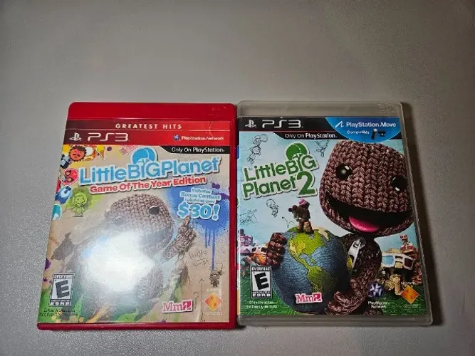 Jogo Little Big Planet e Little Big Planet 2 - PS3
