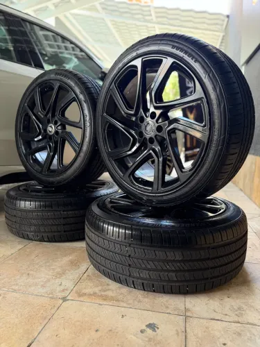 Rodas aro 20 landa rover pneus novos