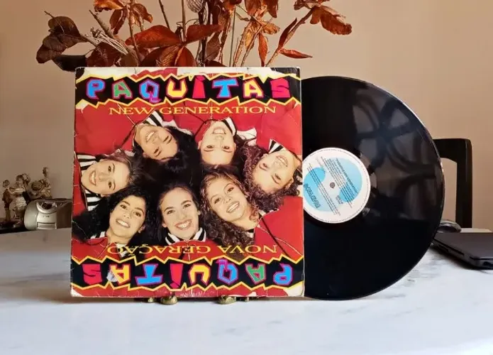 Raro LP Vinil - Paquitas  - New Generation (1995) com encarte