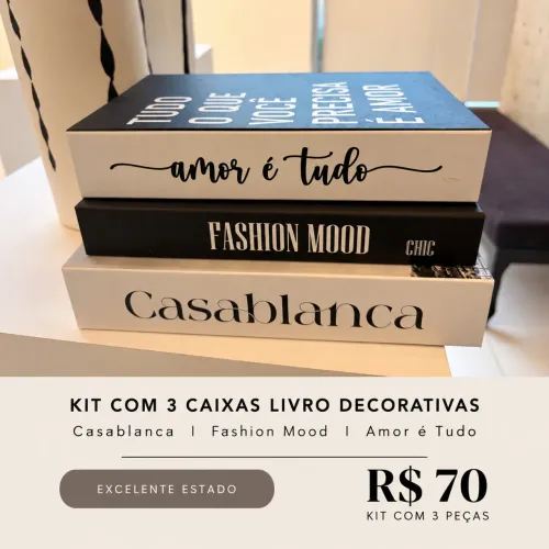 Caixas decorativas