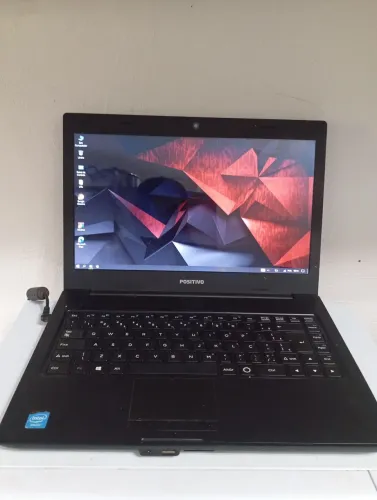 Notebook positivo processador Intel dual core, memória ram de 4gb, HD de 500gb, windows 10