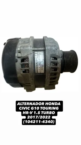 ALTERNADOR CIVIC G10 1.5 TURBO HR-V 2017/2022 (104211-4340)