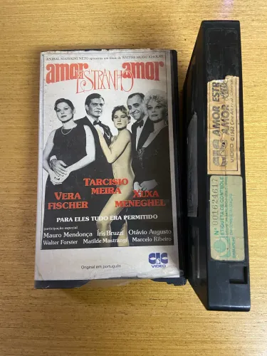 Fita VHS - Amor estranho amor 1982