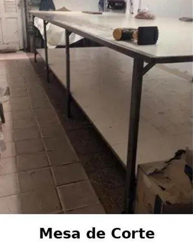 Mesa para corte de tecido, grande