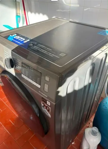 LAVA E SECA SAMSUNG ECOBUBBLE INOX - DIGITAL INVERTER