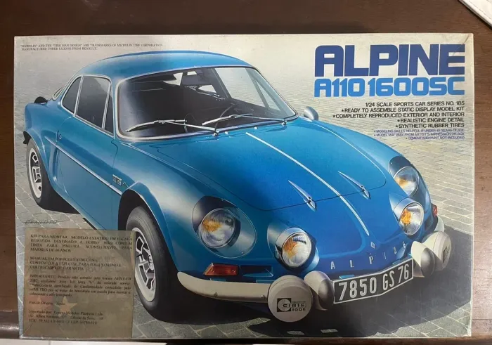 Tamiya Alpine A110 1600SC 1/24 - Kit Colecionável