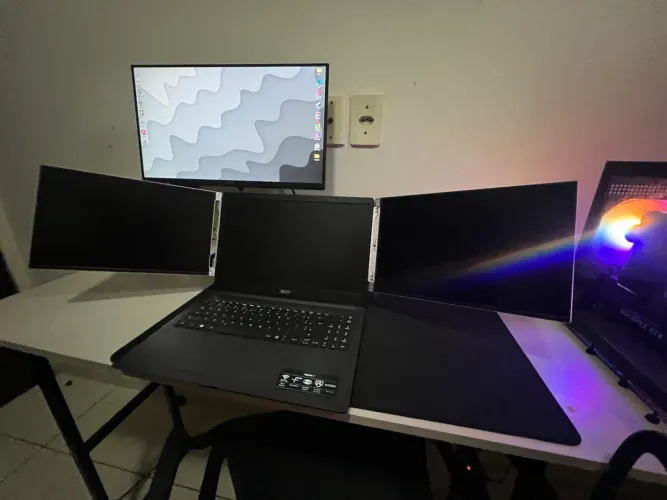Monitor Duplo Portátil 14? CRASEP