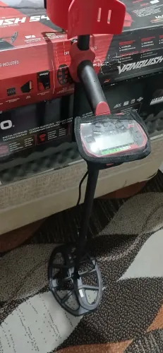 Detector vanquish 540 ouro prata metais