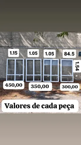Esquadrias de alumínio