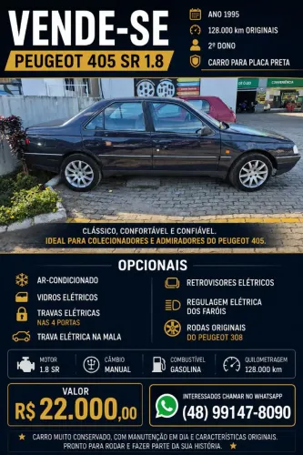 Peugeot 405 SRI 1.8 1995