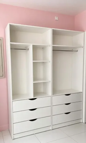 Closet de 2 torres em mdf 