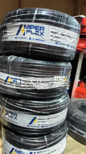 Cabo PP 3x1mm extensão equipamentos