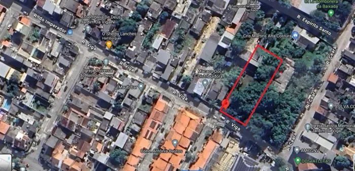 Excelente terreno 10x50 na Viga, documento OK
