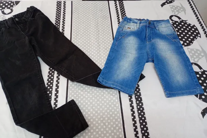Lote de roupas infantil menino veste 6 anos