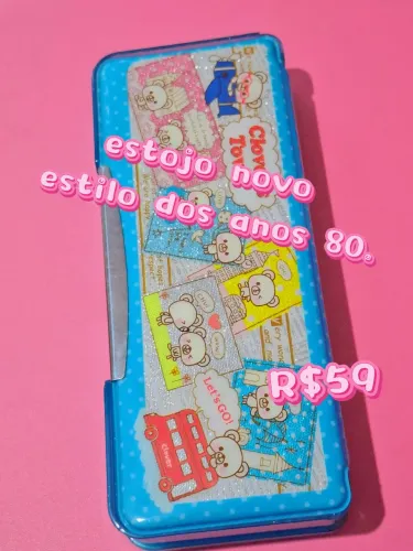 Estojo estilo antigo novo kawaii