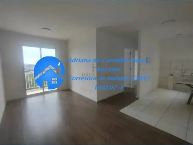 Apartamento com 2 dormitórios, varanda Cond. Residencial Araras - Cotia