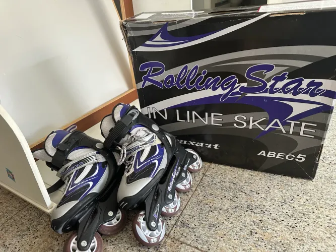 Patins rolling star abec 5 (calça TAM 36) 
