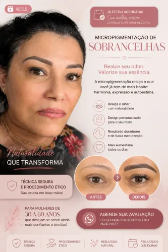 Tenha olhar e lábios lindos