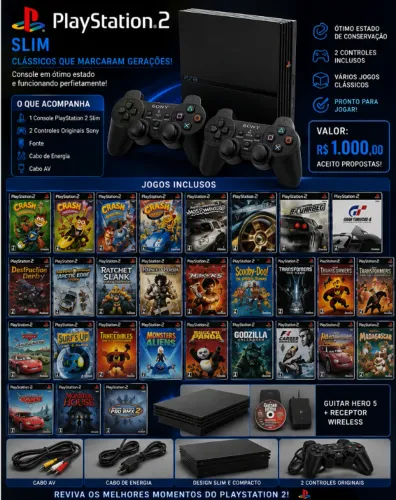 PLAYSTATION 2 SLIM