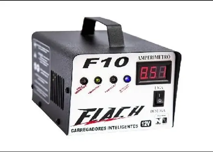 Carregador Bateria F10 12v com Display