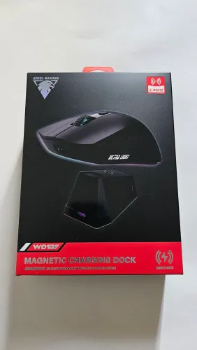 Mouse Gamer Jedel Wd139 Ultra light Sem fio 2.4 GHz,bluetooth Com Dock