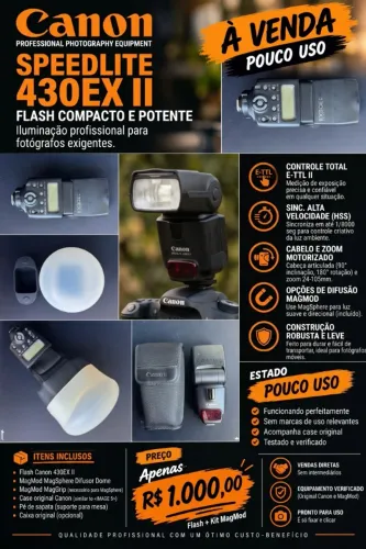 Flash Canon Speedlite 430EX II