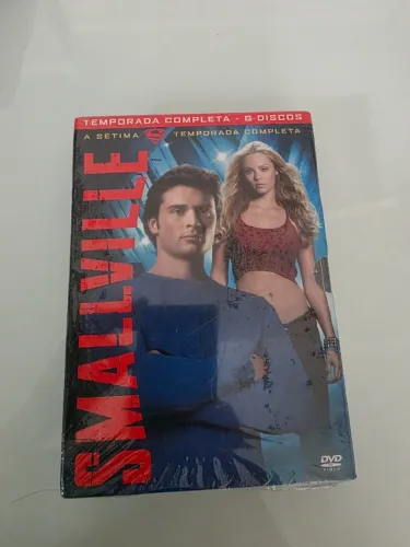 Box DVD SmallVille 7 temporada lacrado - para colecionador