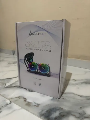 Water Cooler RiseMode Black 240mm ARGB