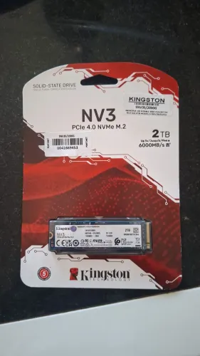 Ssd M.2 Nvme 2280 Kingston 2tb Nv3 (NOVO)