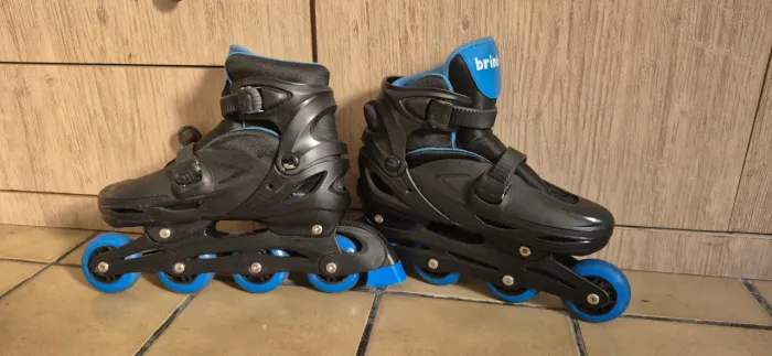 Patins inline, pouco usadoo.