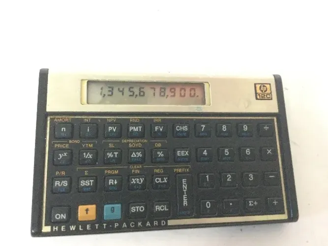 calculadora hp 12c