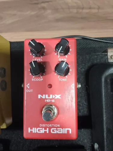 PEDAL NUX DISTORTION HIGH GAIN HG-6