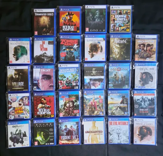 Vendo jogos para PS4 e PS5 (VENDA SOMENTE NA CIDADE DE ARAÇATUBA-SP)