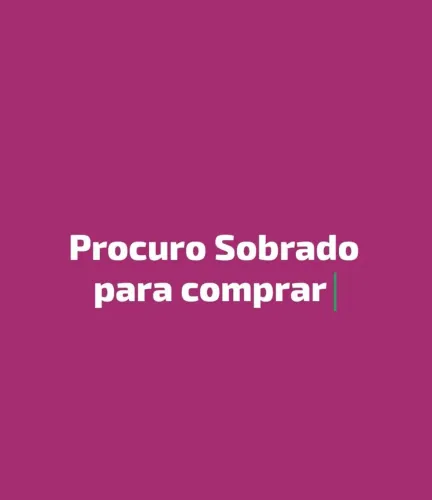 Procuro sobrado Umbará ou Sitio Cercado