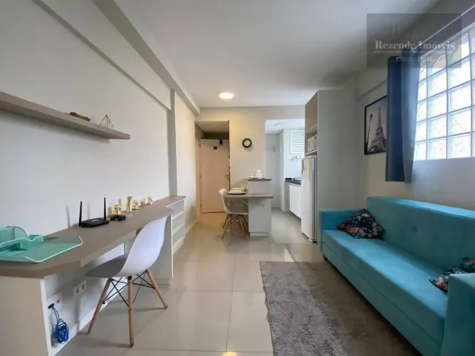 Apartamento com 1 quarto à venda, Mobiliado - Centro - Curitiba/PR