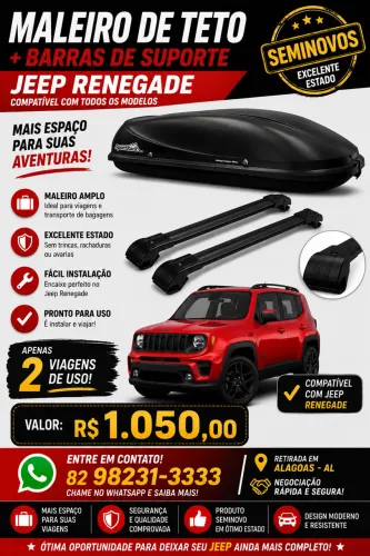 Excelente malleiro de teto para viagem