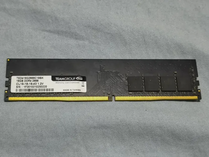 Memória ram ddr4