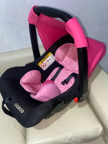 Vendo Bebê Conforto Cosco Kids, Wizz, 0 a 13kg, Rosa