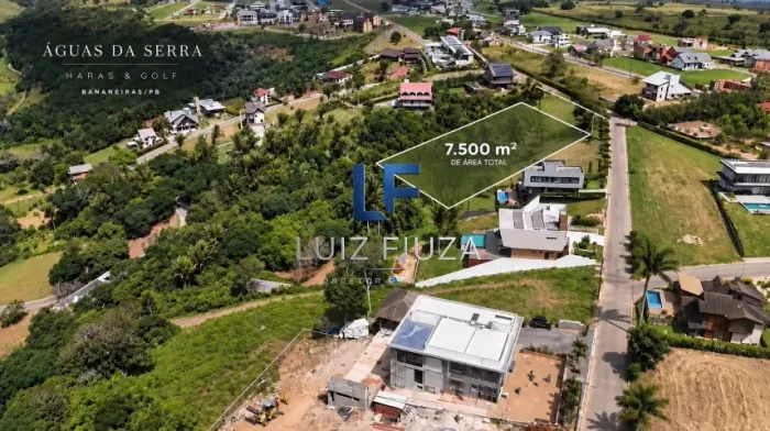 QUINTA DE 7.500 M2 NO CONDOMÍNIO ÁGUAS DA SERRA - BANANEIRAS/PB