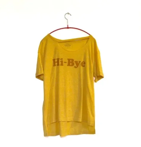 Camiseta amarela Shoulder G